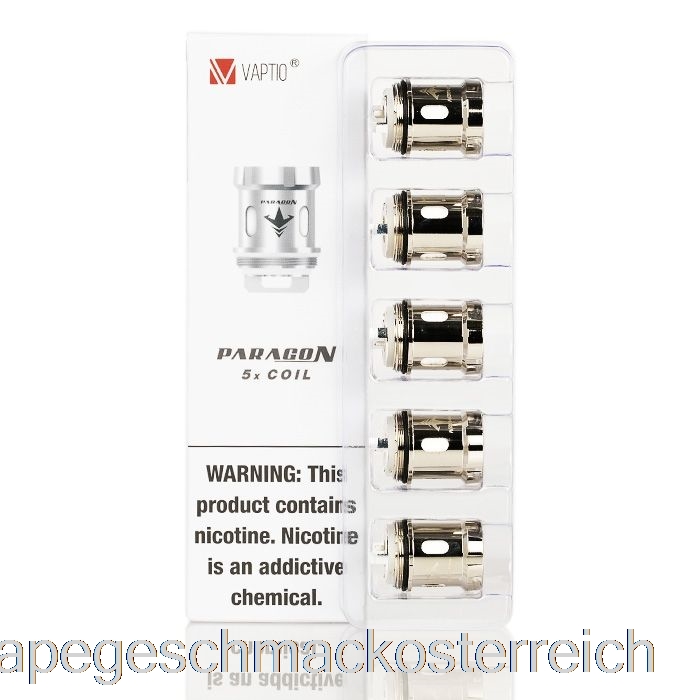 Vaptio Paragon Mesh Ersatzspulen 0,15 Ohm Streifenspulen Vape-Geschmack